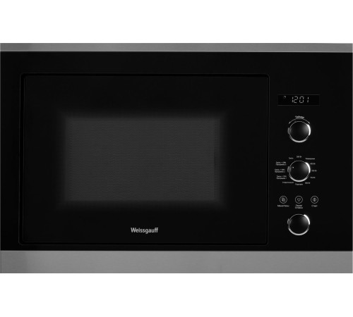 Микроволновая печь Weissgauff HMT-257 25л. 900Вт черный/нержавеющая сталь (встраиваемая)