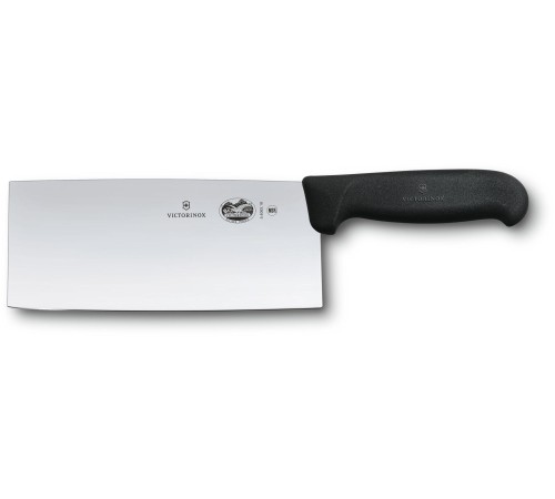Нож кухонный Victorinox Fibrox (5.4063.18) стальной шеф лезв.180мм прямая заточка черный Нож кухонный Victorinox Fibrox (5.4063.18) стальной шеф лезв.180мм прямая заточка черный