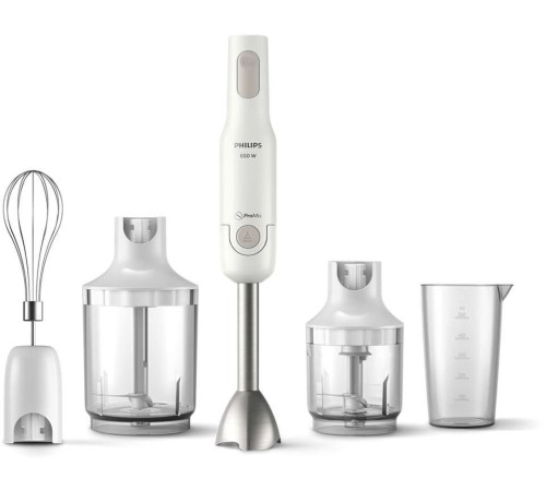 Блендер погружной Philips HR2537/00 650Вт белый Блендер погружной Philips HR2537/00 650Вт белый