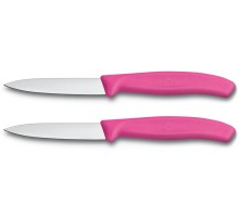 Набор ножей кухон. Victorinox Swiss Classic 6.7606.L115B компл.:2предм. розовый блистер