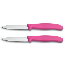 Набор ножей кухон. Victorinox Swiss Classic 6.7606.L115B компл.:2предм. розовый блистер