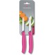 Набор ножей кухон. Victorinox Swiss Classic 6.7606.L115B компл.:2предм. розовый блистер
