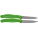 Набор ножей кухон. Victorinox Swiss Classic 6.7636.L114B компл.:2предм. салатовый блистер