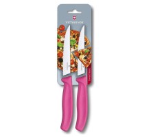 Набор ножей Victorinox Swiss Classic 6.7936.12L5B (6.7936.12L5B) для пиццы компл.:2предм. розовый блистер