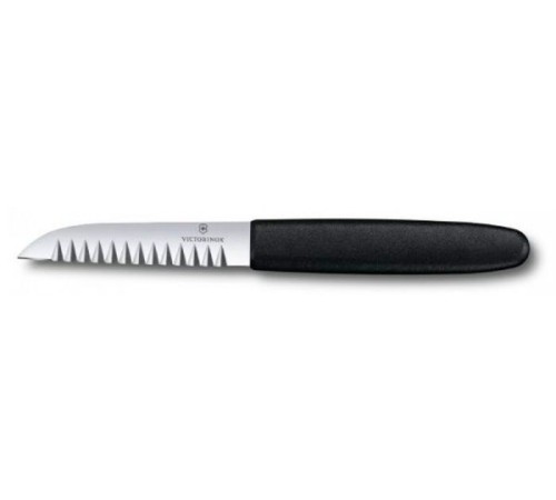 Нож кухонный Victorinox Swiss Classic (7.6054.3) стальной для овощей лезв.85мм черный Нож кухонный Victorinox Swiss Classic (7.6054.3) стальной для овощей лезв.85мм черный