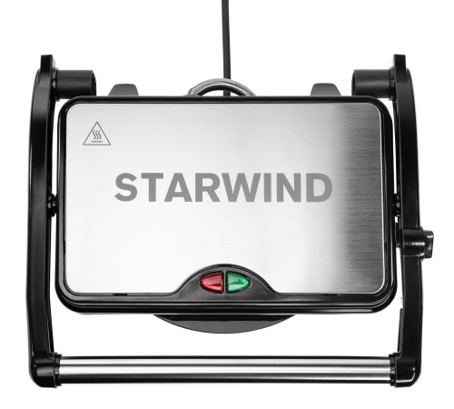 Электрогриль Starwind SSG2040 1500Вт серебристый/черный Электрогриль Starwind SSG2040 1500Вт серебристый/черный
