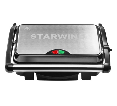 Электрогриль Starwind SSG2040 1500Вт серебристый/черный Электрогриль Starwind SSG2040 1500Вт серебристый/черный