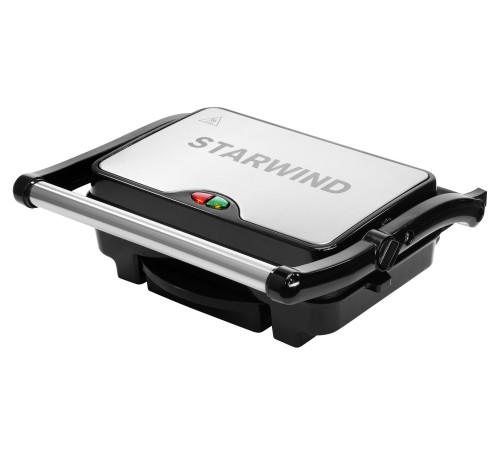 Электрогриль Starwind SSG2040 1500Вт серебристый/черный Электрогриль Starwind SSG2040 1500Вт серебристый/черный