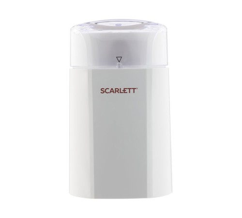 Кофемолка Scarlett SC-CG44506 150Вт сист.помол.:ротац.нож вместим.:60гр белый Кофемолка Scarlett SC-CG44506 150Вт сист.помол.:ротац.нож вместим.:60гр белый