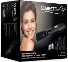 Фен-щетка Scarlett Top Style SC-HAS73I09 800Вт черный