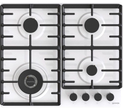 Газовая варочная поверхность Gorenje GW642SYW белый Газовая варочная поверхность Gorenje GW642SYW белый