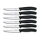 Набор ножей кухон. Victorinox Swiss Classic 6.7233.6 компл.:6предм. черный европодвес