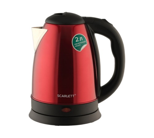 Чайник электрический Scarlett SC-EK21S76 2л. 1800Вт красный корпус: металл Чайник электрический Scarlett SC-EK21S76 2л. 1800Вт красный корпус: металл