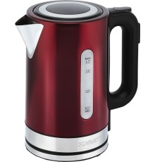 Чайник электрический Scarlett SC-EK21S78 1.7л. 2200Вт бордовый корпус: металл/пластик
