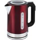 Чайник электрический Scarlett SC-EK21S78 1.7л. 2200Вт бордовый корпус: металл/пластик