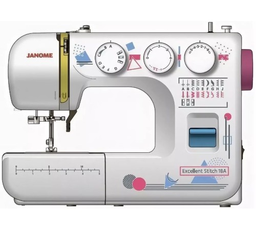 Швейная машина Janome Excellent Stitch 18A белый Швейная машина Janome Excellent Stitch 18A белый