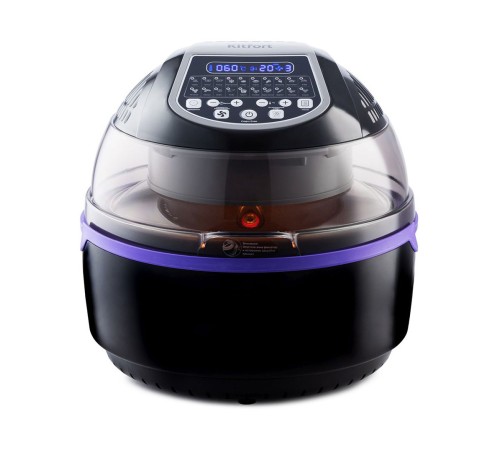 Аэрогриль Kitfort КТ-2219-1 1400Вт черный Аэрогриль Kitfort КТ-2219-1 1400Вт черный