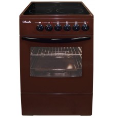 Плита Электрическая Лысьва EF4002MK00 коричневый стеклокерамика (без крышки)