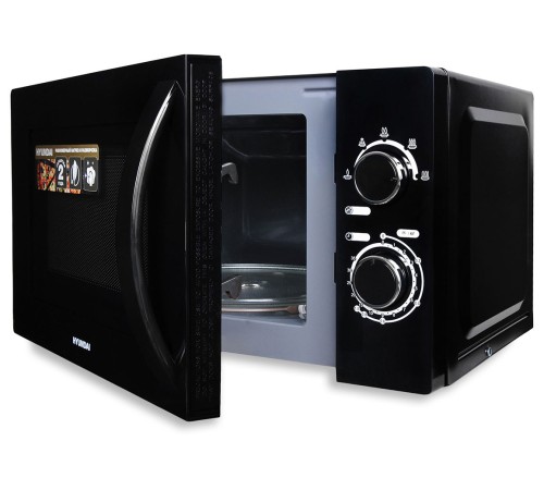 Микроволновая Печь Hyundai HYM-M2063 20л. 700Вт черный/хром Микроволновая Печь Hyundai HYM-M2063 20л. 700Вт черный/хром