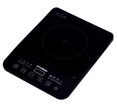Плита Индукционная Hyundai HYC-0106 черный стеклокерамика (настольная)