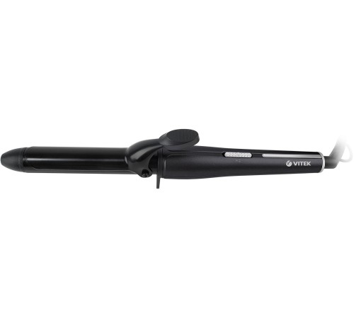 Щипцы Vitek 2523-VT 35Вт черный макс.темп.:200С покрытие:турмалиновое (2523-VT-01) Щипцы Vitek 2523-VT 35Вт черный макс.темп.:200С покрытие:турмалиновое (2523-VT-01)