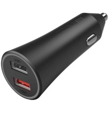 Автомобильное зар./устр. Xiaomi Mi 37W Dual-Port Car Charger 3A+2A 2xUSB универсальное черный (GDS4147GL)