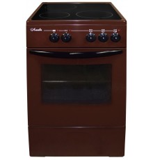 Плита Электрическая Лысьва EF3001MK00 коричневый стеклокерамика (без крышки)