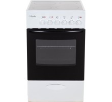 Плита Электрическая Лысьва EF4002MK00 белый стеклокерамика (без крышки)