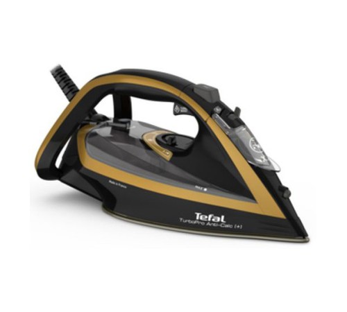 Утюг Tefal Turbo Pro Anti Calc FV5696E1 3000Вт черный/золотистый
