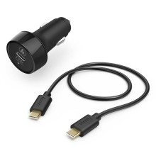 Автомобильное зар./устр. Hama H-183327 3A (PD+QC) USB Type-C универсальное черный (00183327)