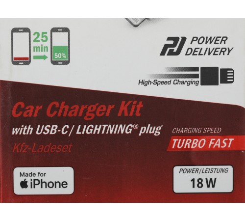 Автомобильное зар./устр. Hama H-183297 3A (PD) USB Type-C для Apple белый (00183297) Автомобильное зар./устр. Hama H-183297 3A (PD) USB Type-C для Apple белый (00183297)
