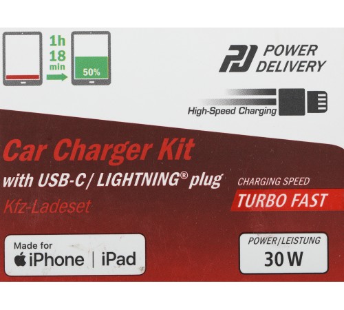 Автомобильное зар./устр. Hama H-183317 3A (PD) USB Type-C для Apple белый (00183317) Автомобильное зар./устр. Hama H-183317 3A (PD) USB Type-C для Apple белый (00183317)