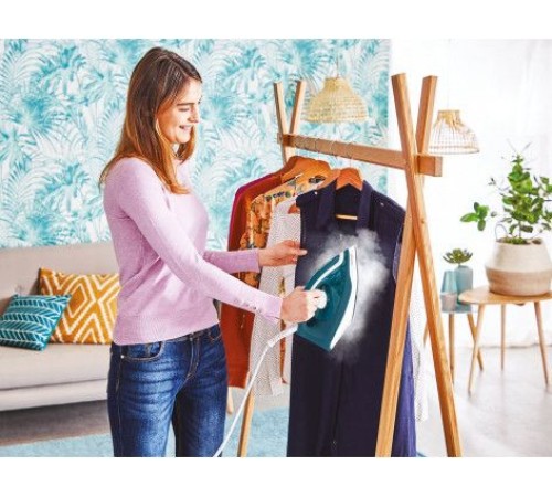 Парогенератор Tefal SV6115E0 2200Вт бирюзовый/белый