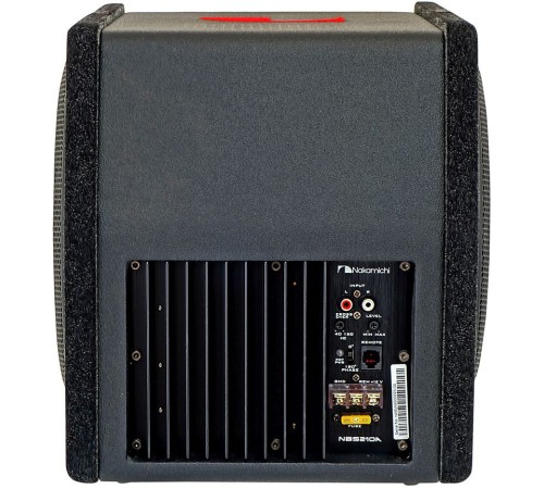 Сабвуфер автомобильный Nakamichi NAK-NBS210A 100Вт активный (25см/10") Сабвуфер автомобильный Nakamichi NAK-NBS210A 100Вт активный (25см/10")