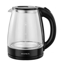 Чайник электрический Supra KES-1870G 1.8л. 1500Вт черный корпус: стекло