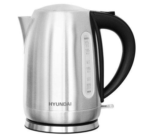 Чайник электрический Hyundai HYK-S2014 1.7л. 2000Вт серебристый/черный корпус: металл Чайник электрический Hyundai HYK-S2014 1.7л. 2000Вт серебристый/черный корпус: металл