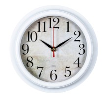 Часы настенные аналоговые Бюрократ WALLC-R80P D21см белый (WALLC-R80P21/WHITE)