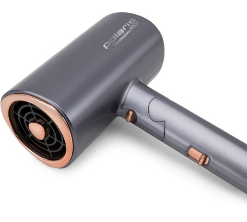 Фен Polaris PHD 2090ACi 2000Вт графитовый/розовое золото
