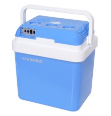 Автохолодильник Starwind CB-112 24л 48Вт голубой/белый