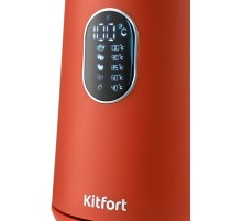 Чайник электрический Kitfort KT-6115-3 1.5л. 1800Вт красный корпус: металл/пластик (КТ-6115-3)