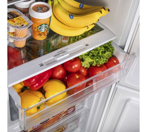 Холодильник Maunfeld MFF144SFW 2-хкамерн. белый глянц.