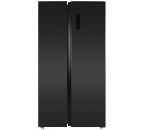 Холодильник Maunfeld MFF177NFSB 2-хкамерн. черный глянц. инвертер