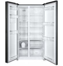 Холодильник Maunfeld MFF177NFSB 2-хкамерн. черный глянц. инвертер