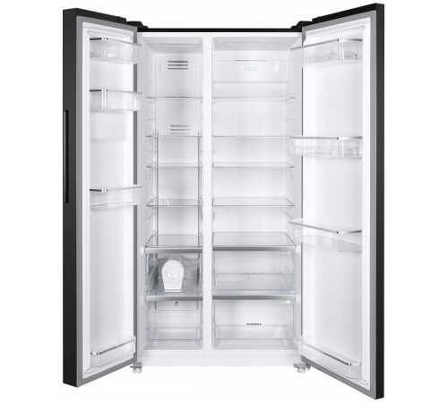 Холодильник Maunfeld MFF177NFSB 2-хкамерн. черный глянц. инвертер