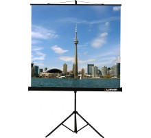 Экран на треноге Lumien 180x180см Eco View LEV-100107 1:1 напольный рулонный