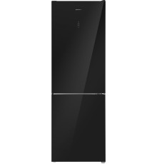 Холодильник Maunfeld MFF185NFB 2-хкамерн. черный глянц.