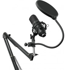 Микрофон проводной Оклик SM-700G 2.5м черный
