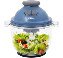 Измельчитель электрический Kitfort КТ-3013 2л. 400Вт сиреневый