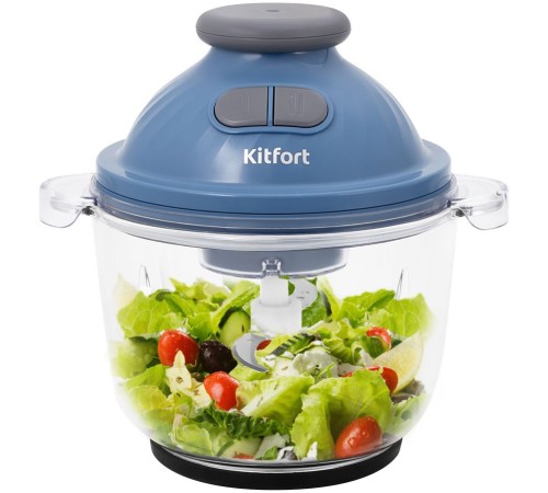 Измельчитель электрический Kitfort КТ-3013 2л. 400Вт сиреневый Измельчитель электрический Kitfort КТ-3013 2л. 400Вт сиреневый