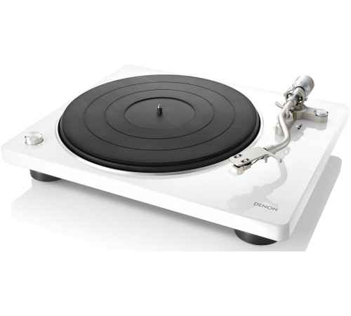 Проигрыватель винила Denon DP-400 частично автоматический белый Проигрыватель винила Denon DP-400 частично автоматический белый